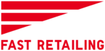 Fast Retailing logo; bright red text